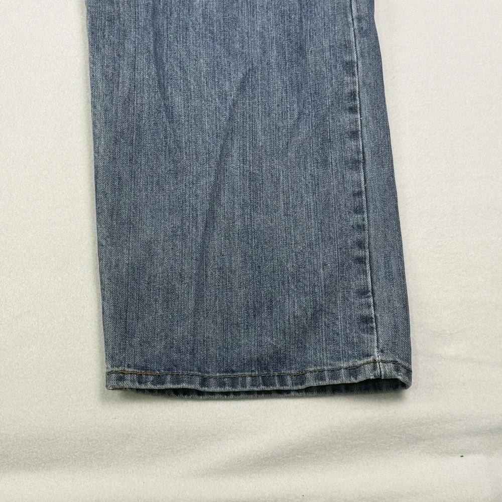 Levi's 569 Jeans Mens‎ Loose Fit Straight Leg Relaxed Size 44x32 Light Wash